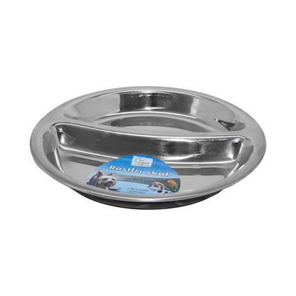 Stainless Steel Double Cat Bowl Twin