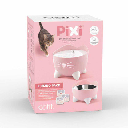 Pixi Smart Fountain 2.5l and Raised Bowl Kit