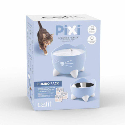 Pixi Smart Fountain 2.5l and Raised Bowl Kit