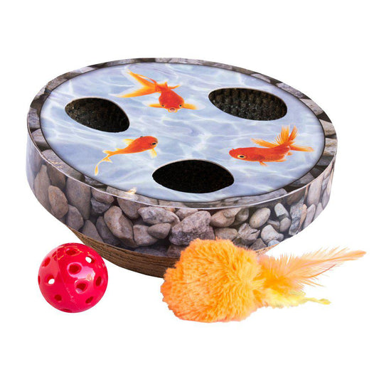 Petstages Cat Toy Hide & Seek Wobblepond