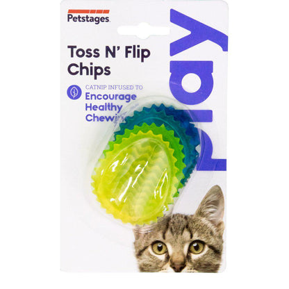 Petstages Cat Toy Toss N' Flip Chips