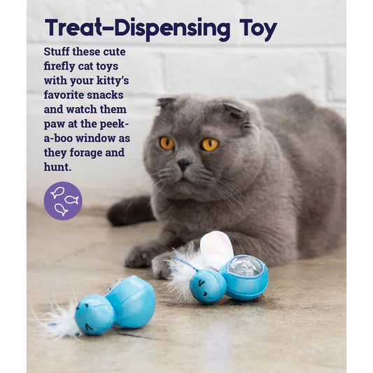 Petstages Firefly Treat Stuffer 2-pack