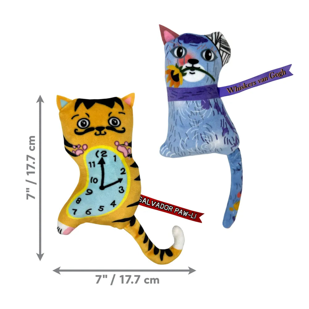 Kong Cat Artz Dali / Van Gogh 2-pack