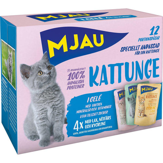 Mjau Cat Wet Food in Jelly