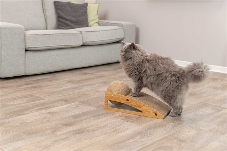 Cat Scratcher Ramp with Ball