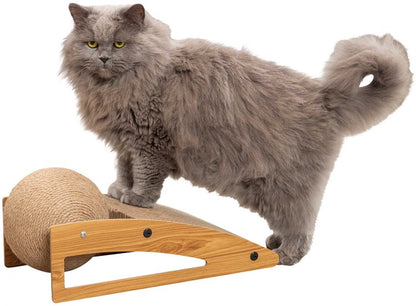 Cat Scratching Ramp with Ball