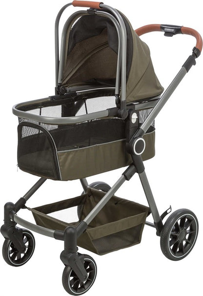 Djurvagn Buggy, 56 × 101 × 100 cm, 7,5 kg, olivgrön