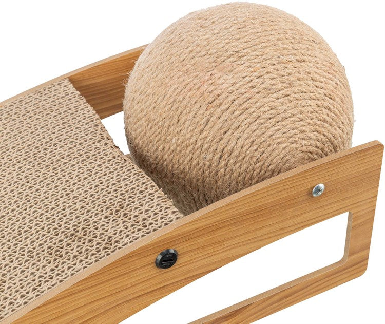 Cat Scratcher Ramp with Ball