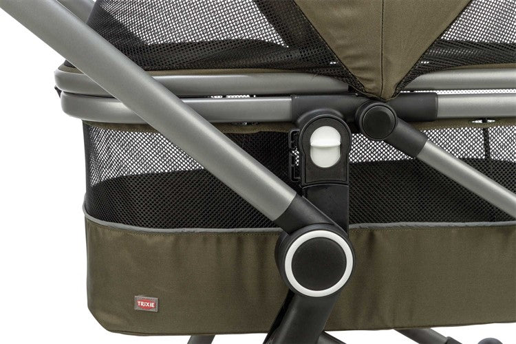 Djurvagn Buggy, 56 × 101 × 100 cm, 7,5 kg, olivgrön