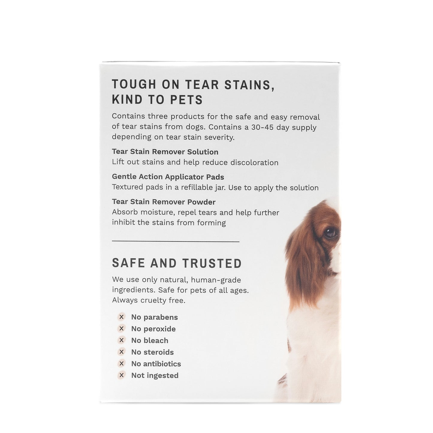 3-Step Tear Stain Remover Kit for Dogs