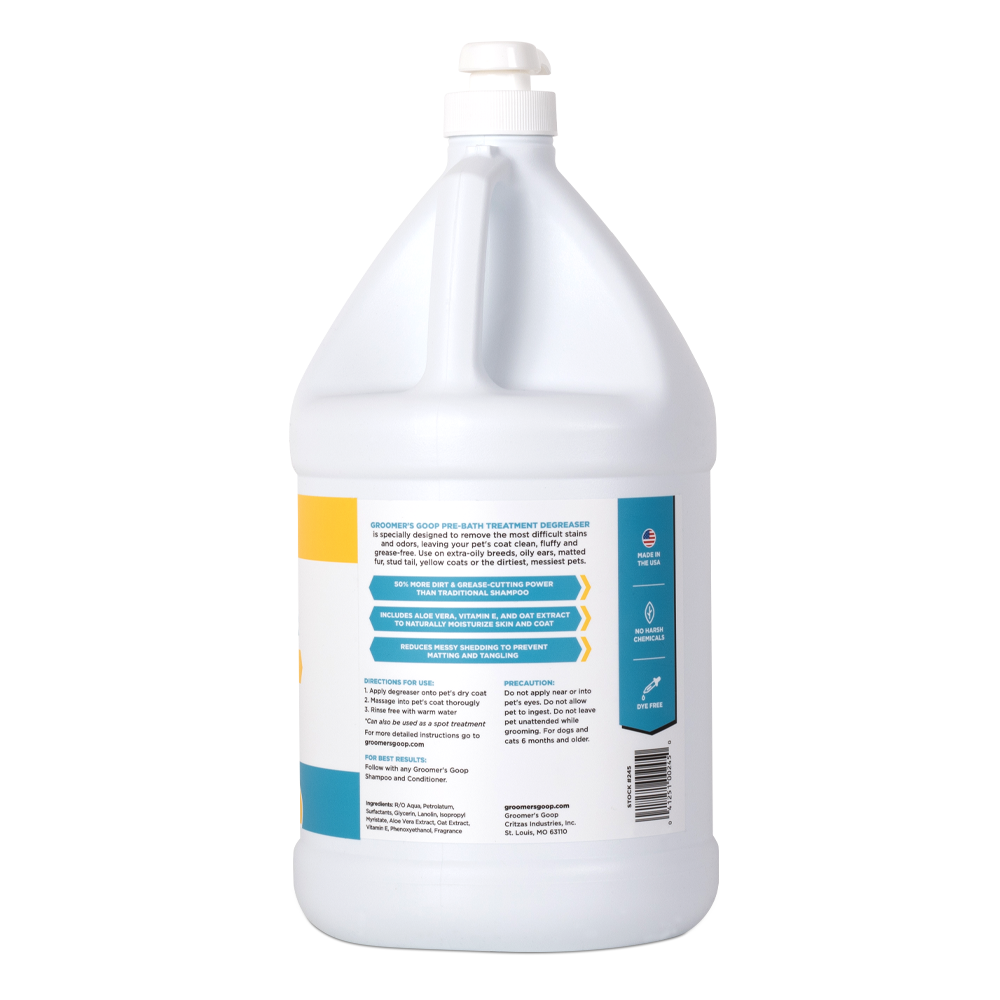 Groomer's Goop Liquid Degreaser
