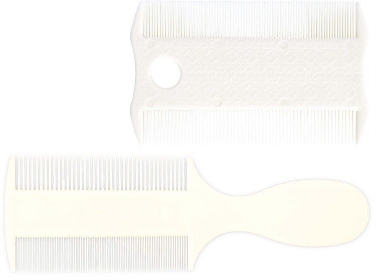 Lice and Flea Comb with Handle, Double, 14 cm