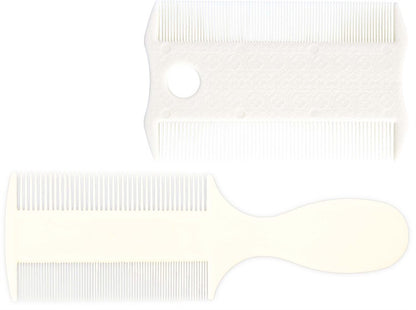 Lice and Flea Comb with Handle, Double, 14 cm