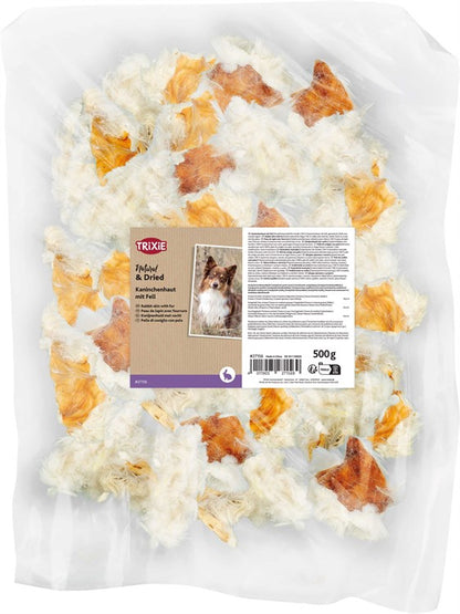 Rabbit Skin with Fur