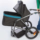 Stroller Buggy, collapsible, 60×h112×120 cm