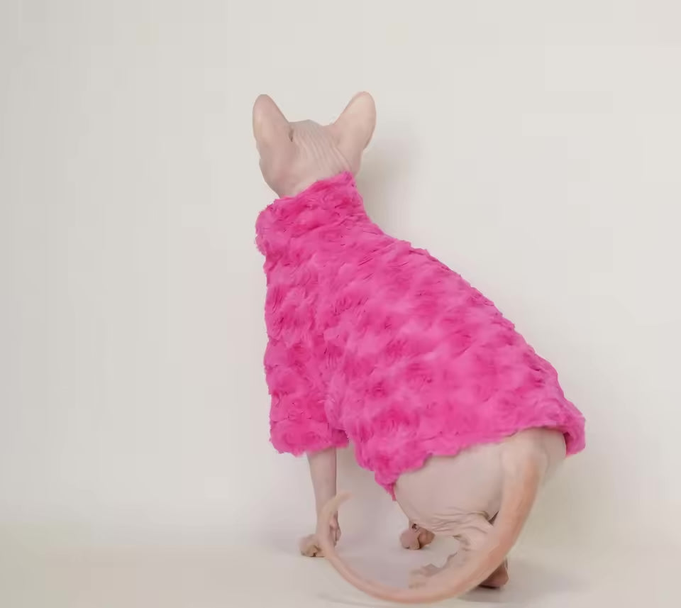 Faux Fur Cat Clothes