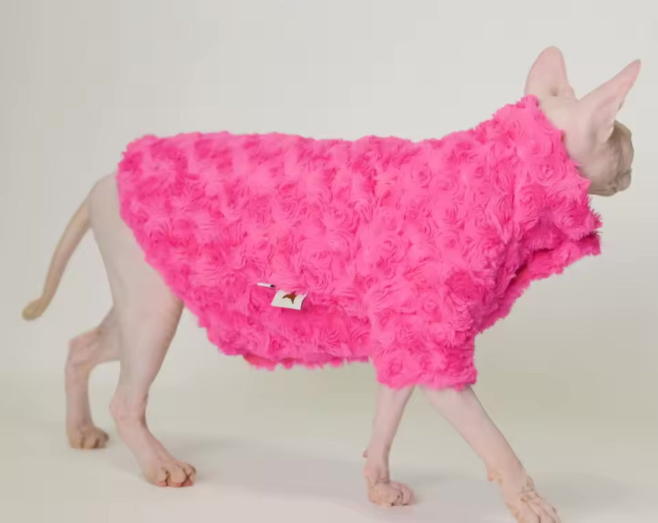 Faux Fur Cat Clothes
