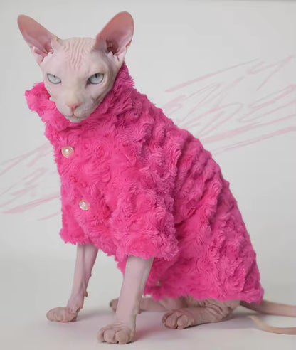 Faux Fur Cat Clothes