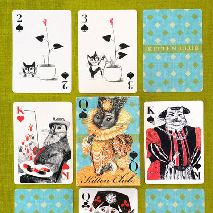 Kitten Club Playing Cards