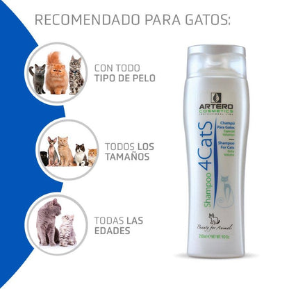 Artero Cat Shampoo 4Cats 250Ml.