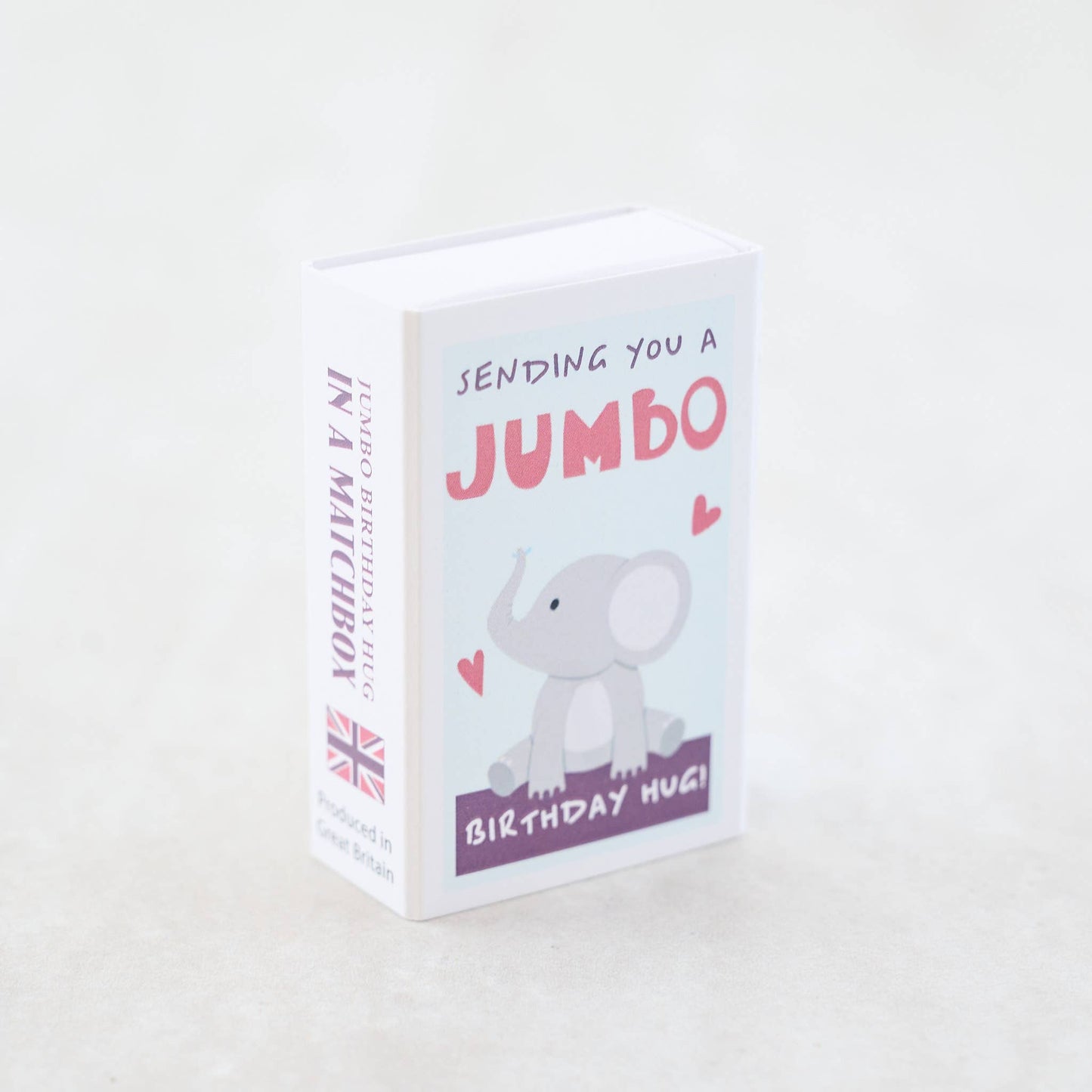 Sending You A Jumbo Birthday Hug In A Matchbox