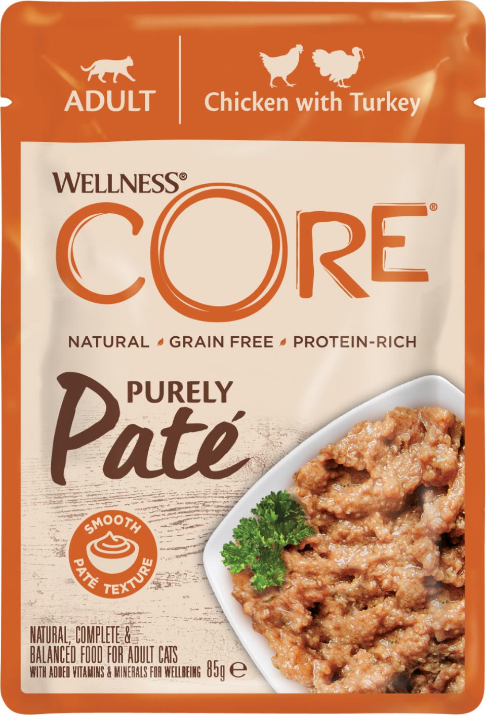 Core Cat Wet Food Purely Paté Pouch