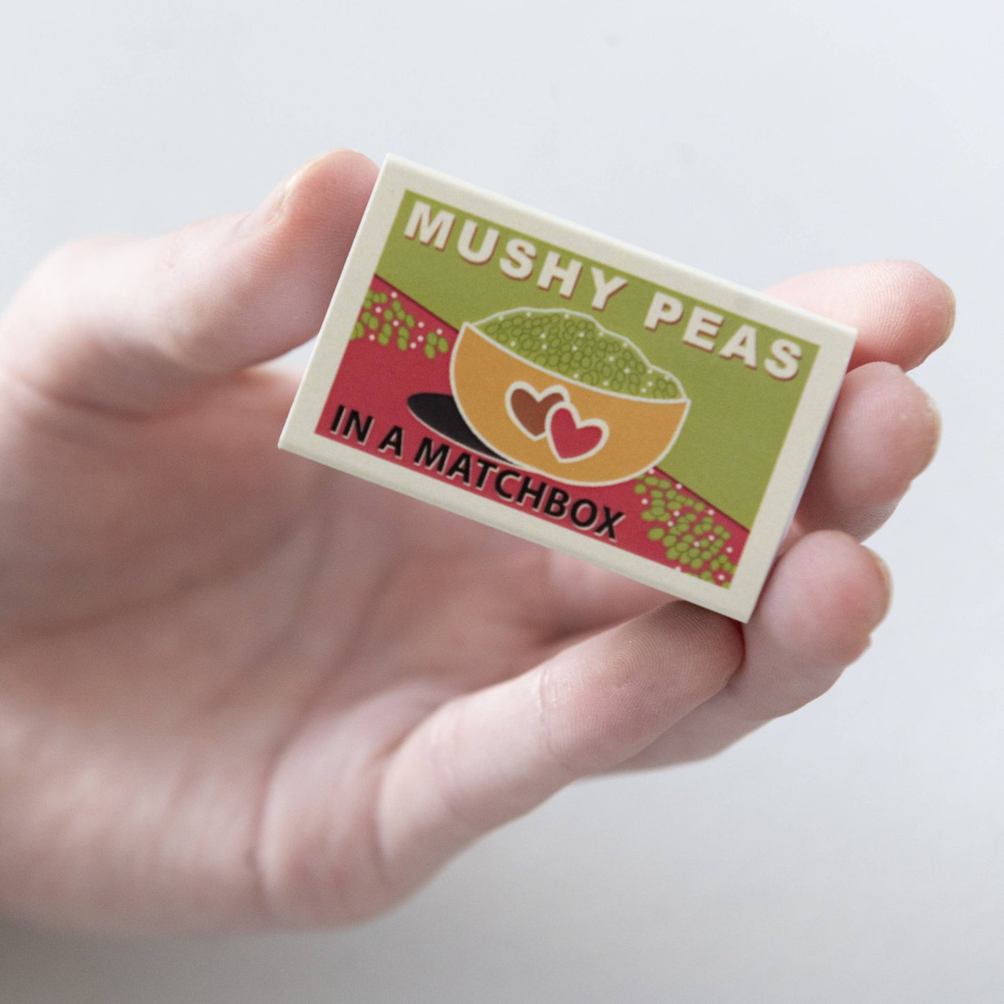 Mushy Peas Pearls Gift In A Matchbox