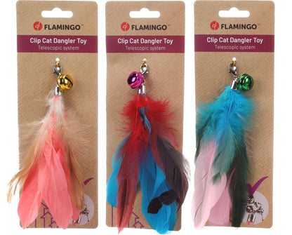 Flamingo Cat Wand Feather Universal Replacement Maud