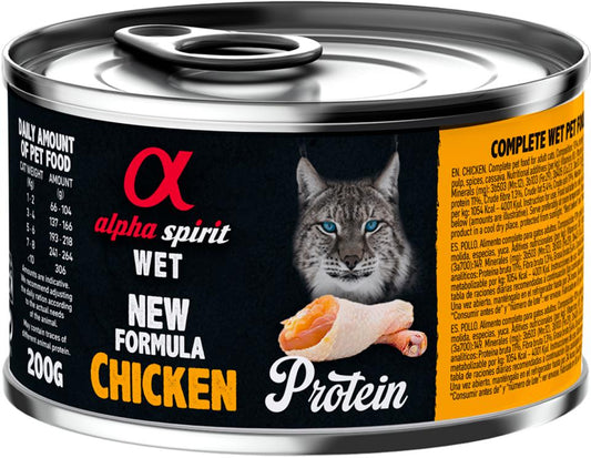 Alpha Spirit Cat Wet Food Can