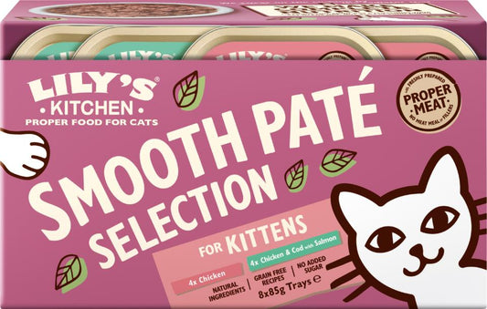 Lily's Kitchen Cat Wet Food Smooth Paté Selection