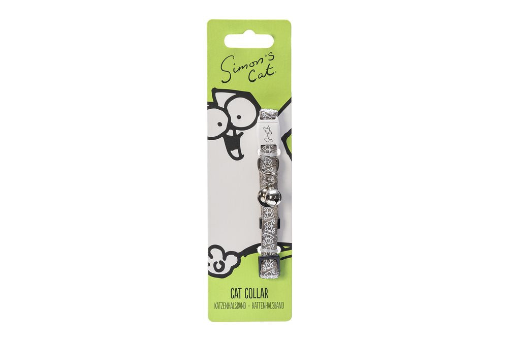 Cat Collar Simon's Cat with Bell and Charm