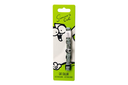 Cat Collar Simon's Cat with Bell and Charm