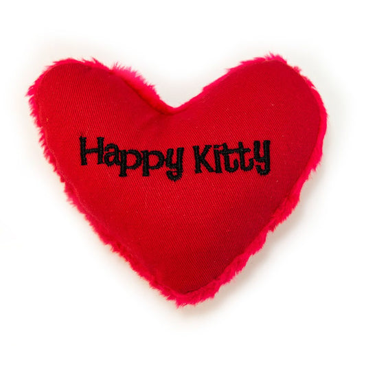 Yeowww! Catnip Cat Toy Heart Happy Kitty