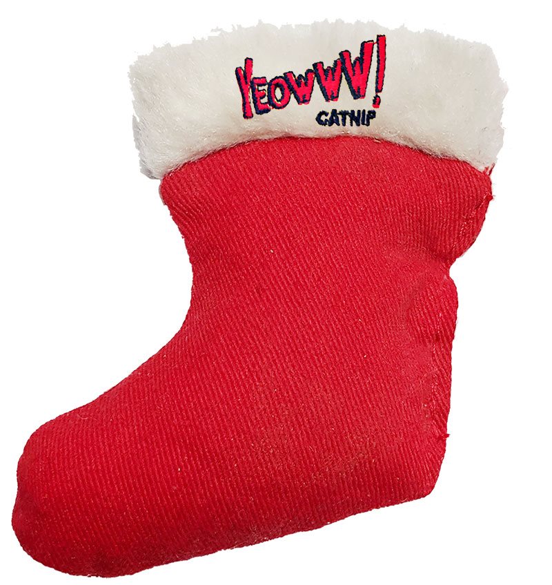 Yeowww! Catnip Cat Toy Xmas Stockings