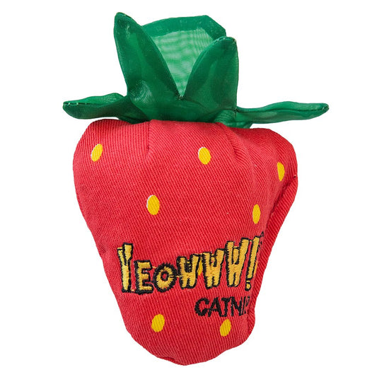 Yeowww! Catnip Cat Toy Strawberry