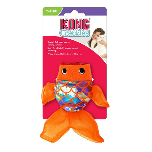 KONG Leksak Crackles Gulpz Orange