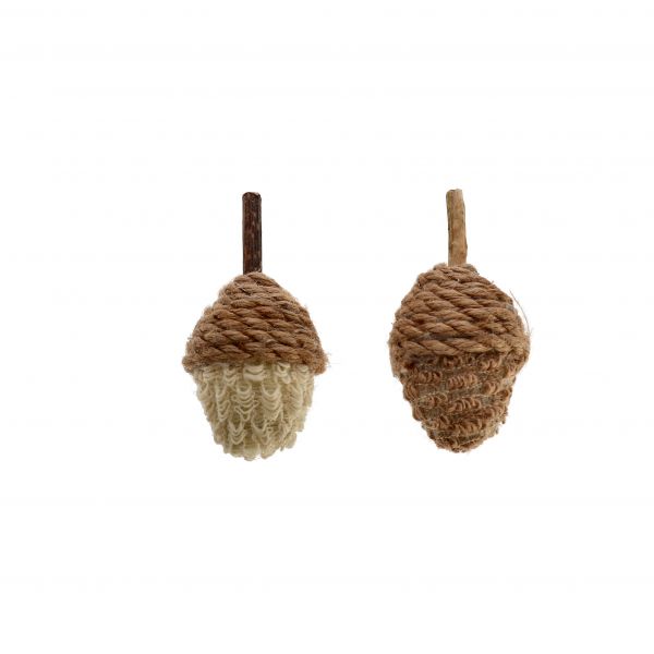 Dogman Cat Toy Natural Cones