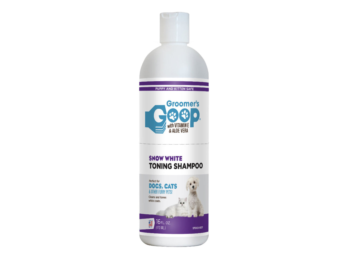 Toning Shampoo Groomer's Goop Snow White