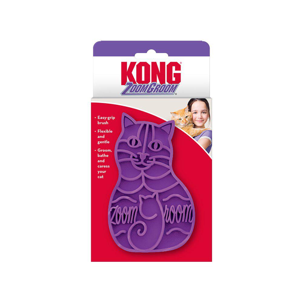 KONG Cat Zoom Groom Massageborste, Massage Brush