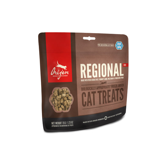 Orijen Cat Treats Regional Red Frystorkat Kattgodis