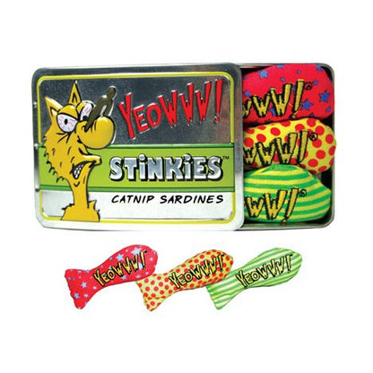 Yeowww! Catnip Cat Toy Stinkies Catnip Sardines